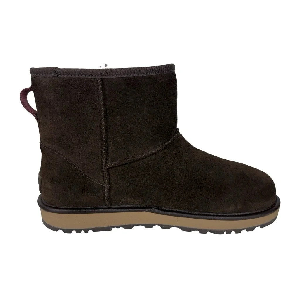 Ugg Classic Mini GTX Brown Men Size 9 M Gore Tex Waterproof Casual Vibram